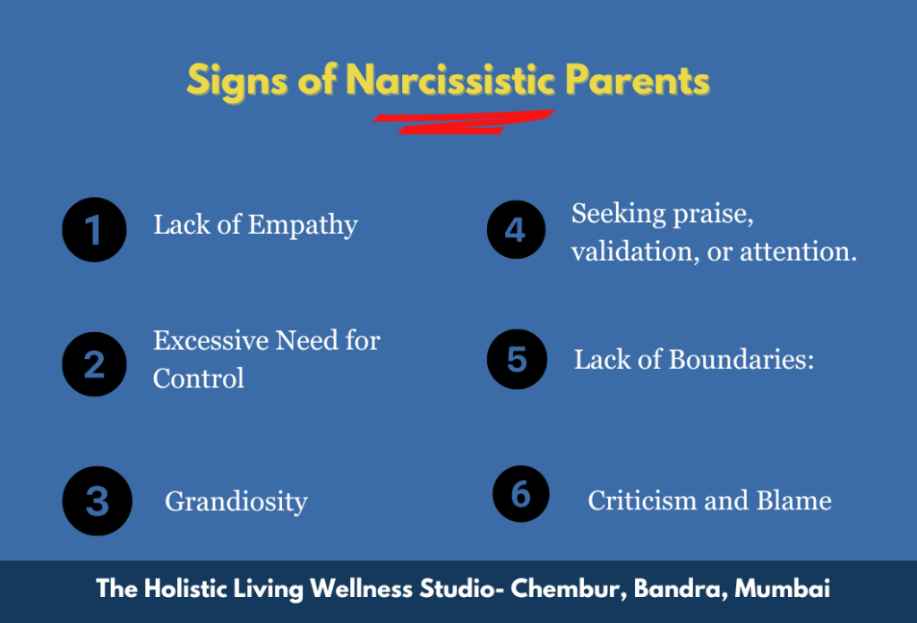 Signs of narcissistic parents- take best therapy in Mumbai to overcome narcissistic abuse. 