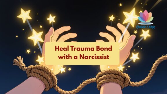 Break trauma bond with a narcissist. Heal from narcissistic abuse. Therapy for narcissistic abuse, trauma healing.