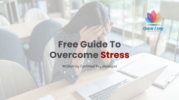 Free guide to overcome stress.