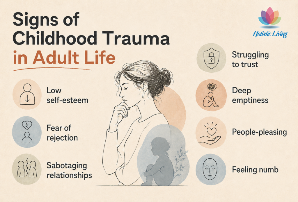 Signs of childhood trauma