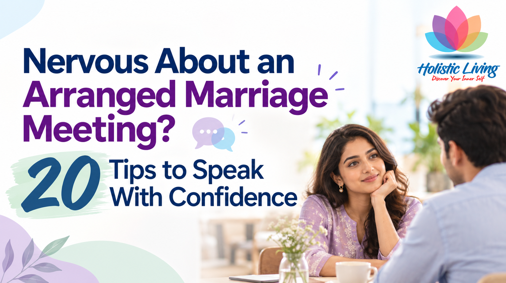 20 Tips to Speak Confidently in an Arranged Marriage Meeting The Holistic Living Nervous about an arranged marriage meeting 20 practical tips to speak confidently overcome anxiety and communicate naturally